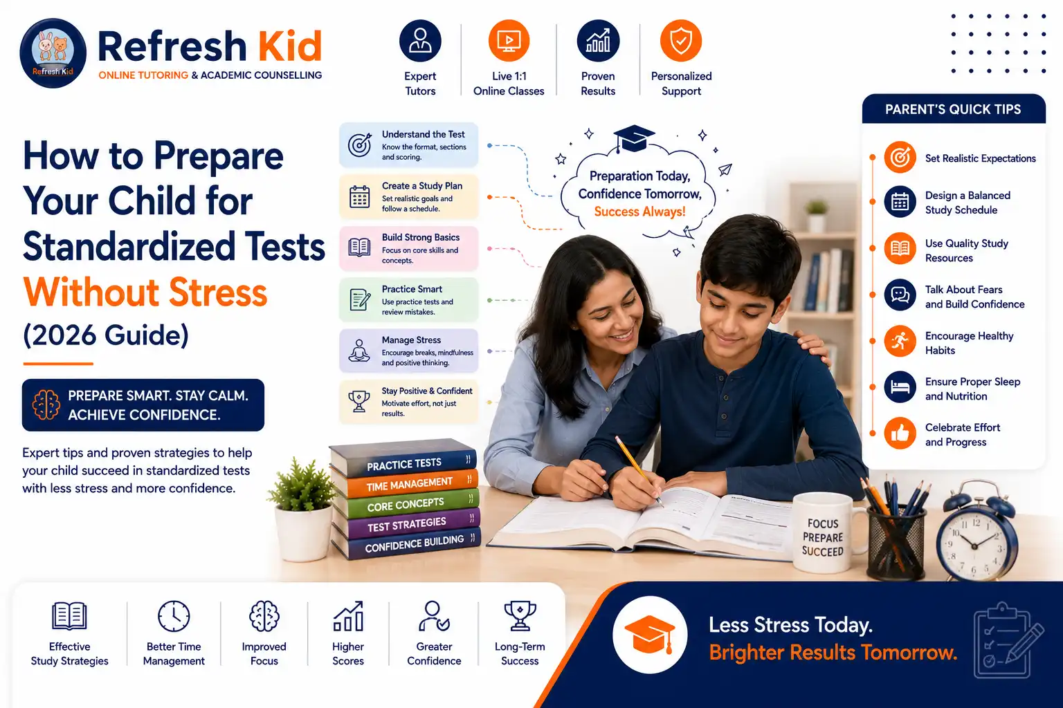 How to Prepare Your Child for Standardized Tests Without Stress (2026 Guide)